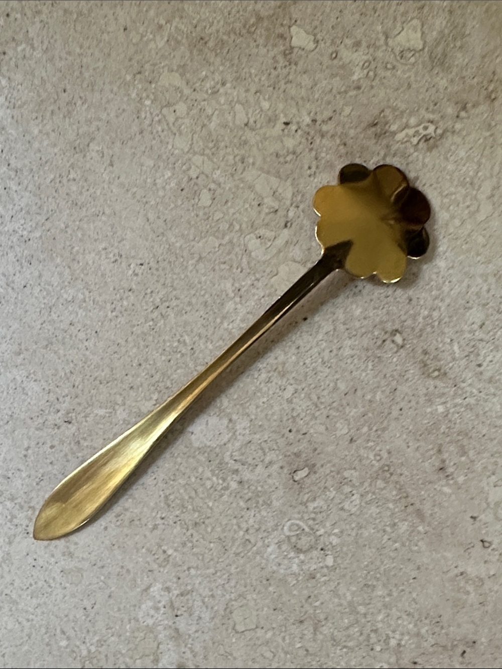 NWT Golden Flower Jam / Tea Spoon - Picture 2 of 6